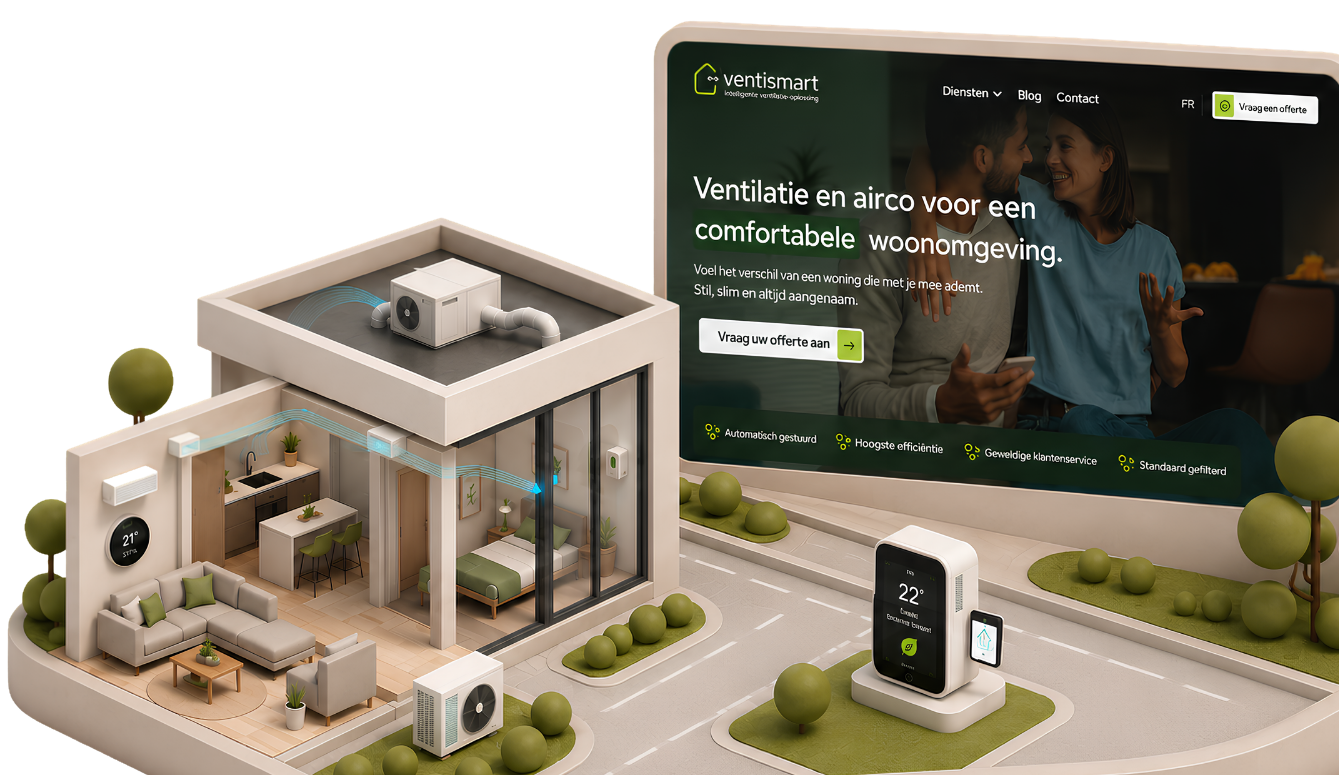 Ventismart merkidentiteit showcase